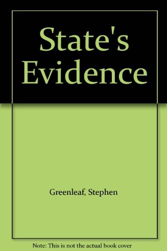 Cover for State's Evidence