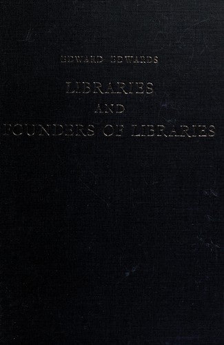 Cover for Libraries and founders of libraries