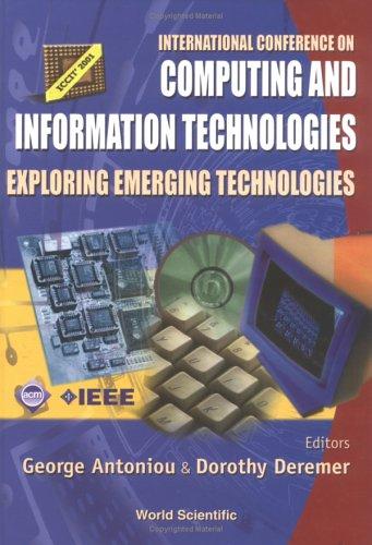 Cover for International Conference on Computing and Information Technologies
