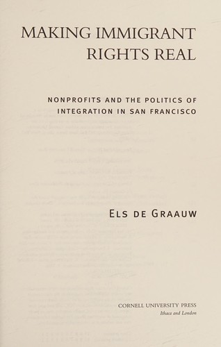Cover for Making Immigrant Rights Real
