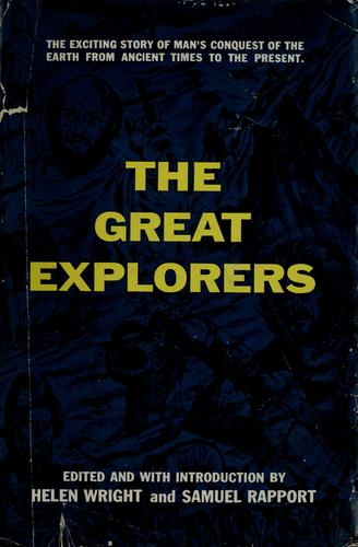Cover for The great explorers