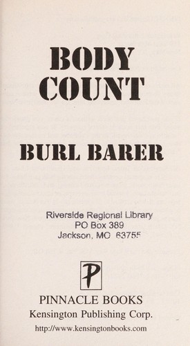 Cover for Body count