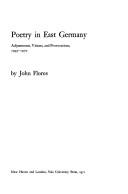 Cover for Poetry in East Germany