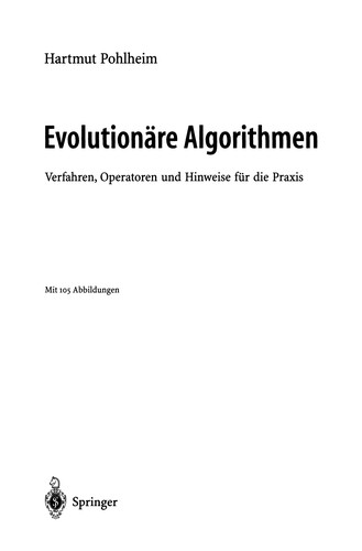 Cover for Evolutionäre Algorithmen