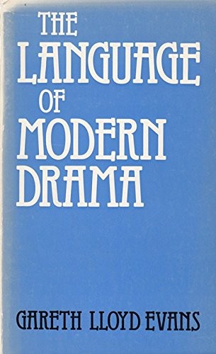 Cover for The language of modern drama