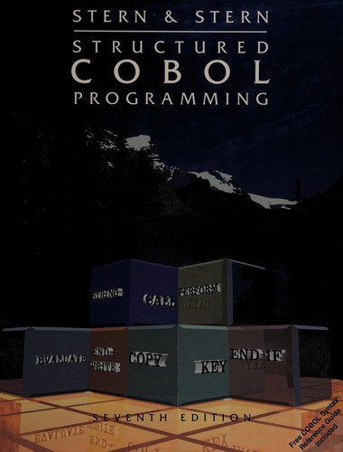 Cover for Structured COBOL programming