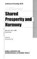 Cover for APEC Forum on Shared Prosperity and Harmony