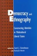 Cover for Democracy and Ethnography