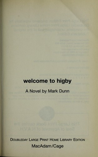Cover for Welcome to Higby
