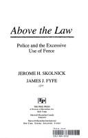 Cover for Above the law