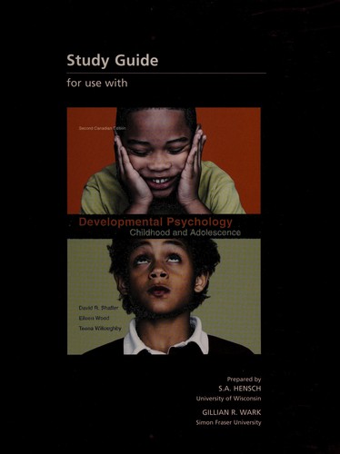 Cover for Developmental psychology