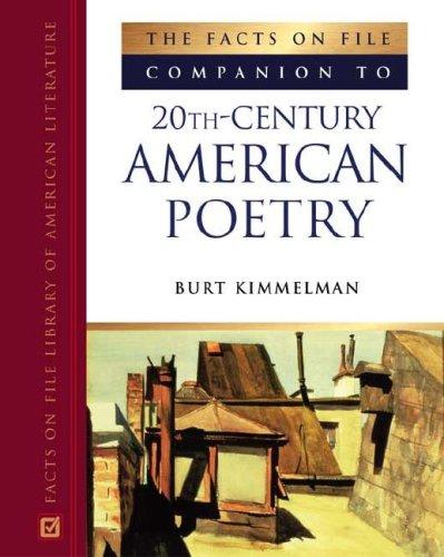 Cover for The Facts On File Companion To 20th Century American Poetry (Companion to Literature)