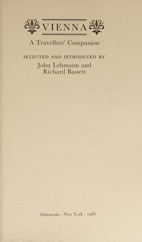 Cover for Vienna