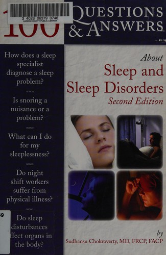 Cover for 100 questions & answers about sleep and sleep disorders
