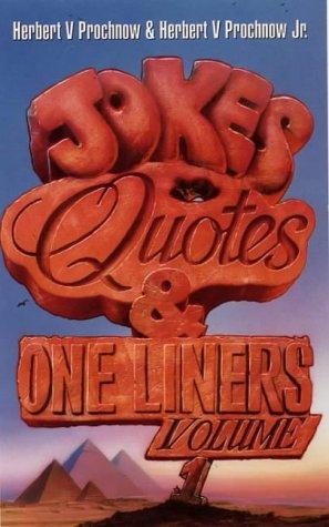 Cover for Jokes, Quotes and One Liners