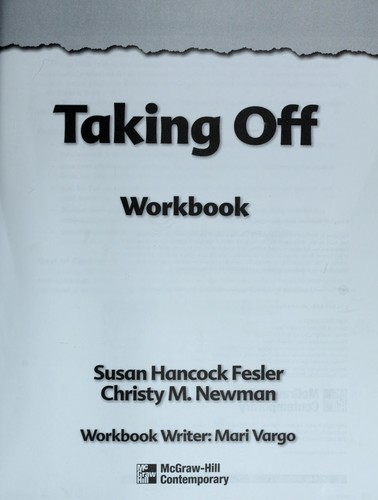 Cover for Taking Off Beginning English, WB