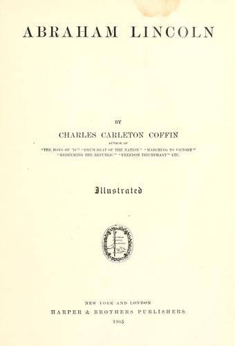 Cover for Abraham Lincoln