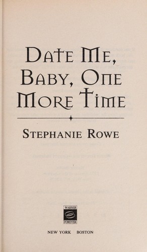Cover for Date me baby, one more time