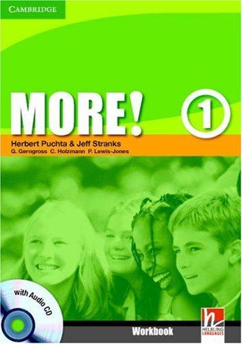 Cover for More! Level 1 Workbook with Audio CD (More)