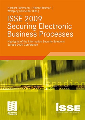 Cover for ISSE 2009 Securing Electronic Business Processes