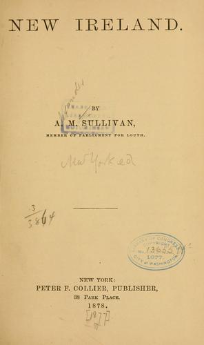 Cover for New Ireland