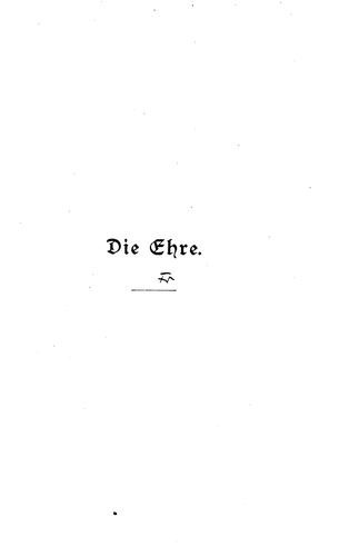 Cover for ehre.