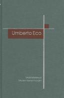 Cover for Umberto Eco (SAGE Masters in Modern Social Thought series)