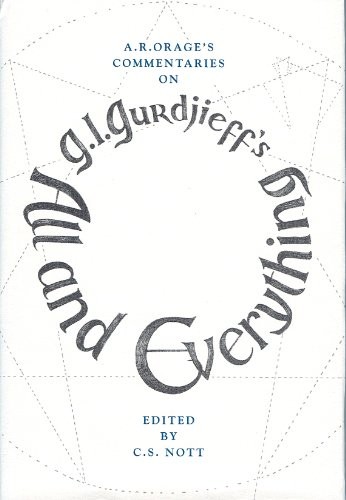 Cover for A.R. Orage's Commentaries on G.I. Gurdjieff's All and Everything