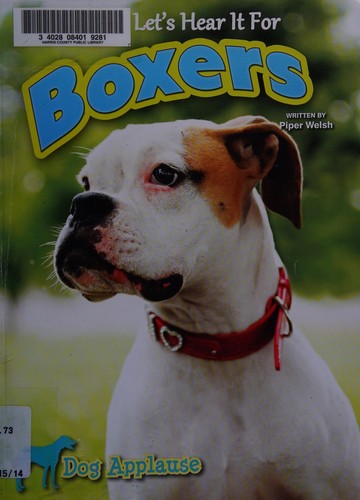 Cover for Let's hear it for boxers