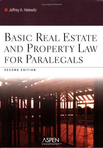 Cover for Basic Real Estate And Property Law for Paralegals