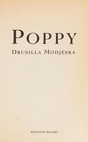 Cover for Poppy