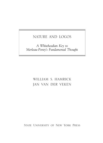 Cover for Nature and logos