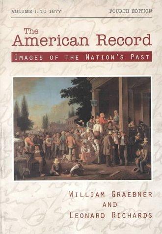 Cover for The American Record, Volume 1