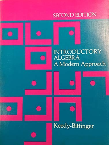 Cover for Introductory algebra