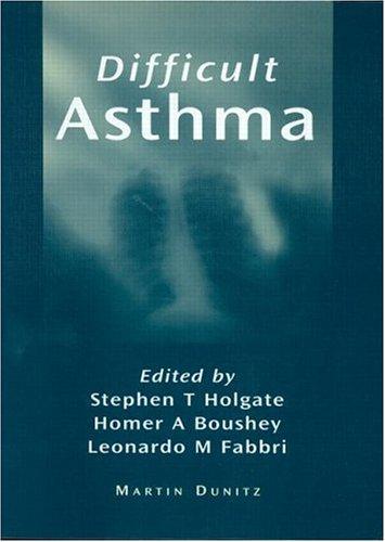 Cover for Difficult Asthma
