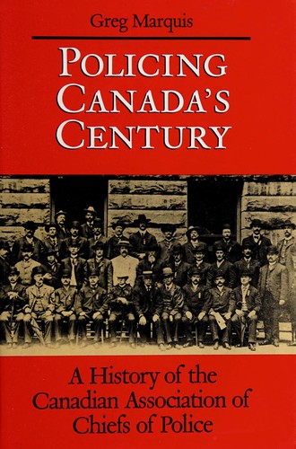 Cover for Policing Canada's century