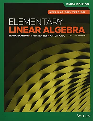 Cover for Elementary Linear Algebra