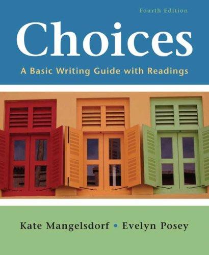 Cover for Choices