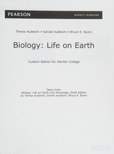 Cover for Life on earth