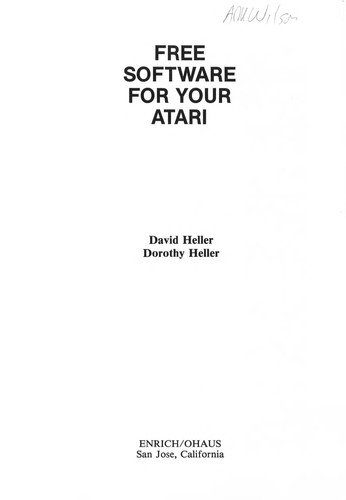 Cover for Free Software for Your Atari