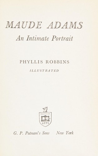 Cover for Maude Adams