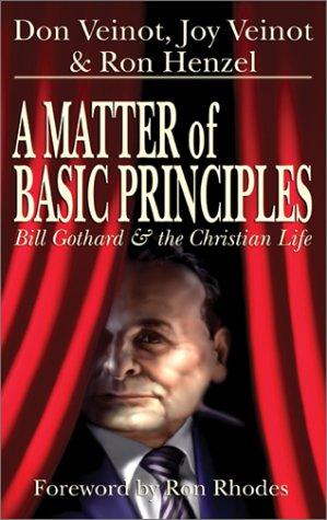 Cover for A Matter of Basic Principles