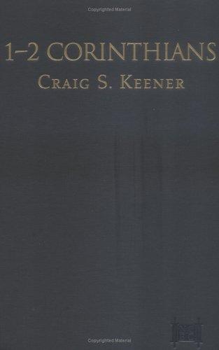 Cover for 1-2 Corinthians (New Cambridge Bible Commentary)