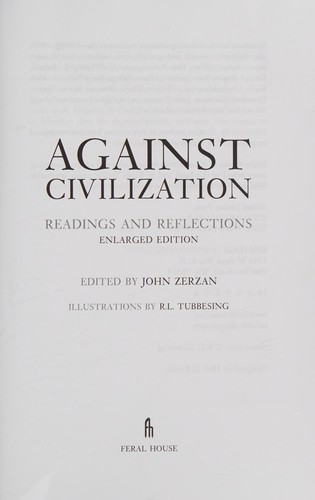 Cover for Against Civilization