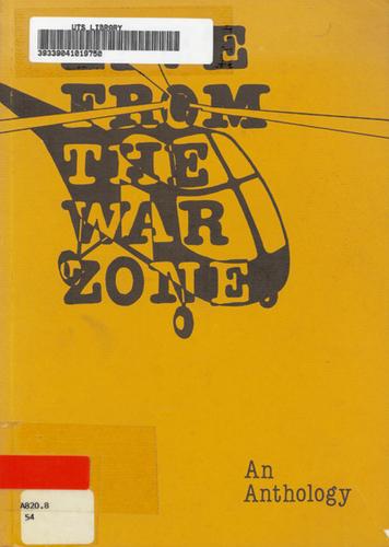 Cover for Live from the war zone