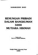 Cover for Renungan pribadi dalam rangkuman 5000 mutiara hikmah