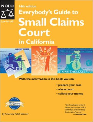 Cover for Everybody's guide to Small Claims Court in California