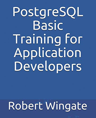 Cover for PostgreSQL Basic Training for Application Developers