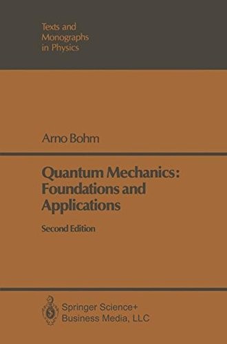 Cover for Quantum Mechanics: Foundations and Applications