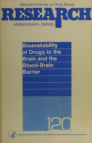 Cover for Bioavailability of drugs to the brain and the blood-brain barrier